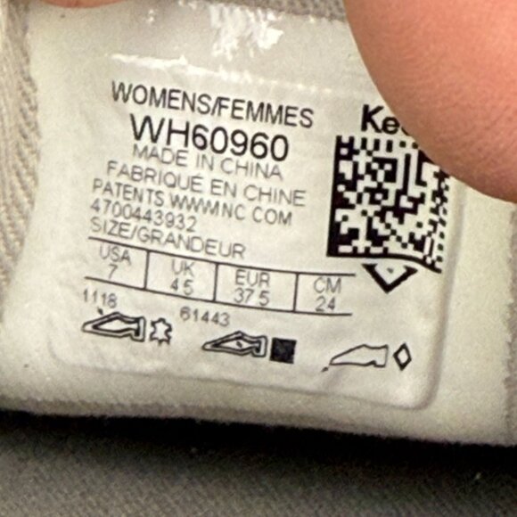 ✅Keds Womens 7.5 Perforated Slip-On Sneakers Gray Casual Comfort Shoes WH60960 - Picture 2 of 11